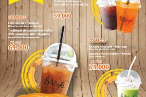 [+84 Cafe] Combo Cafe-Plex