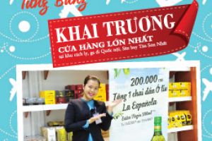 KHAI TRƯƠNG QUẦY SASCO SHOP LỚN NHẤT GA QUỐC NỘI