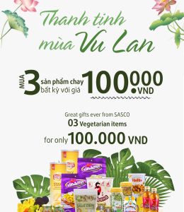 Thanh tịnh mùa Vu Lan tại SASCO Shop