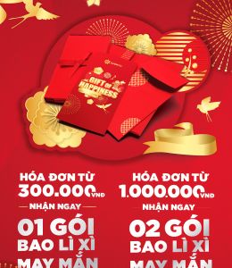 ĐÓN TẾT MAY MẮN VỚI BAO LÌ XÌ ĐỘC ĐÁO TỪ SASCO