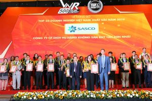 SASCO tiếp tục vào Top 50 Doanh nghiệp xuất sắc nhất Việt Nam năm 2019