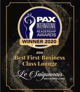 LE SAIGONNAIS – ASIA’S BEST BUSINESS CLASS LOUNGE 2020