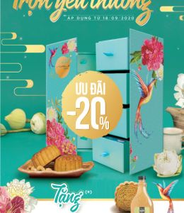 SASCO Shop ưu đãi 20% bánh Trung thu Milan