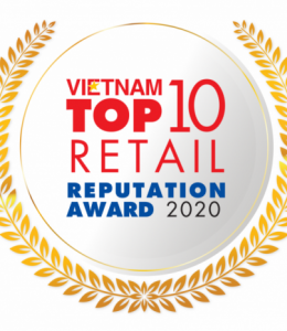 SASCO tiếp tục vào Top 10 Công ty uy tín Bán lẻ năm 2020