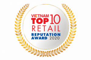 SASCO tiếp tục vào Top 10 Công ty uy tín Bán lẻ năm 2020