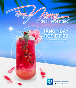 SASCO TẶNG NÀNG DEAL NGỌT NGÀO CHO 8/3 TRỌN NIỀM VUI