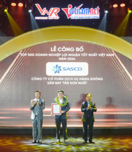 SASCO ĐẠT GIẢI THƯỞNG KÉP: TOP 10 BÁN LẺ UY TÍN VÀ TOP 500 LỢI NHUẬN TỐT NHẤT 2024